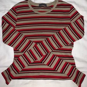 long sleeve crop top